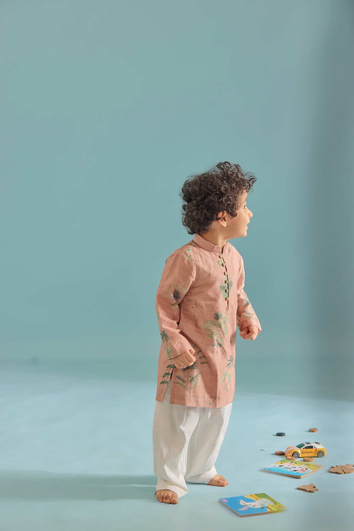 Cinnamon Palmyra Kurta Set
