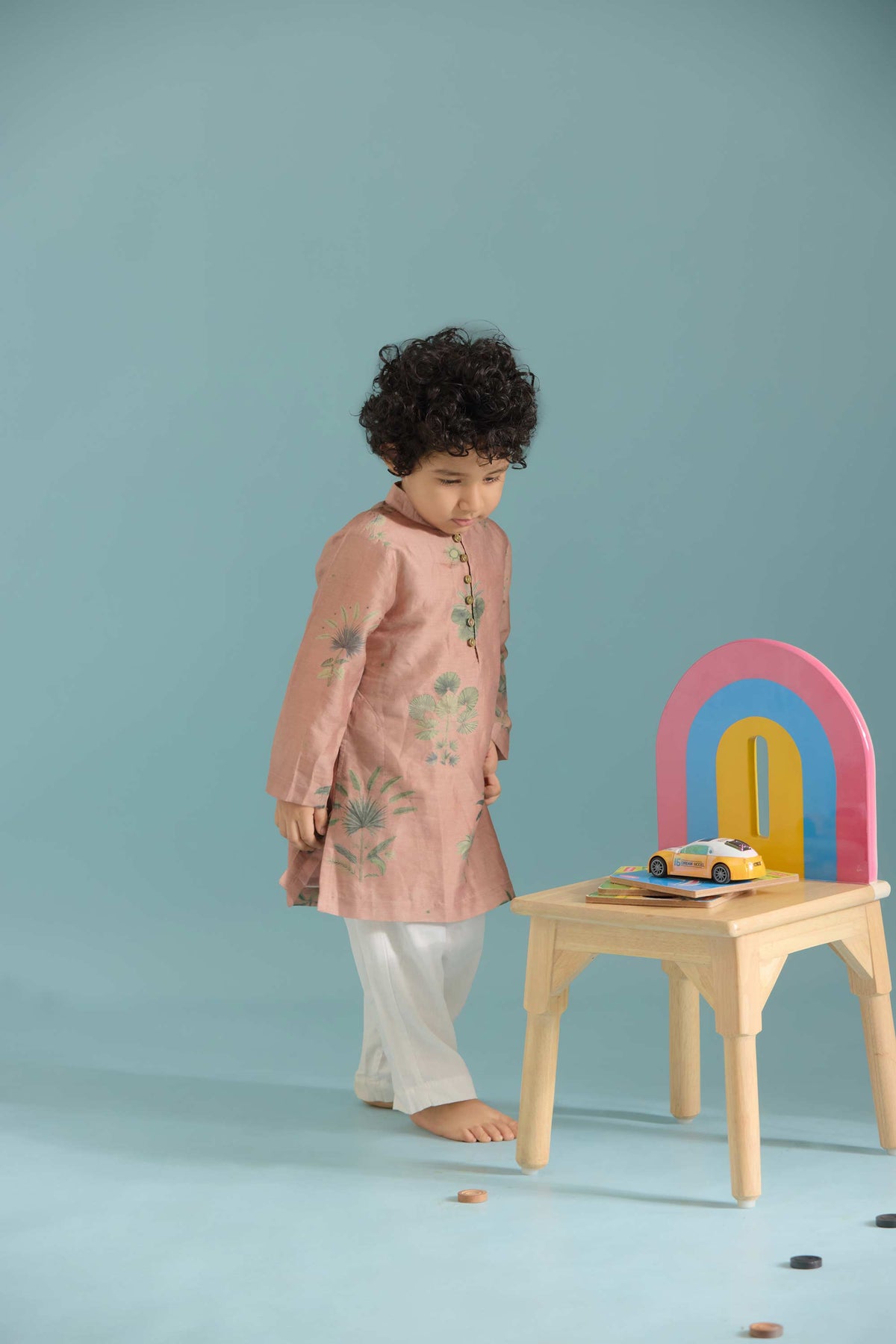 Cinnamon Palmyra Kurta Set
