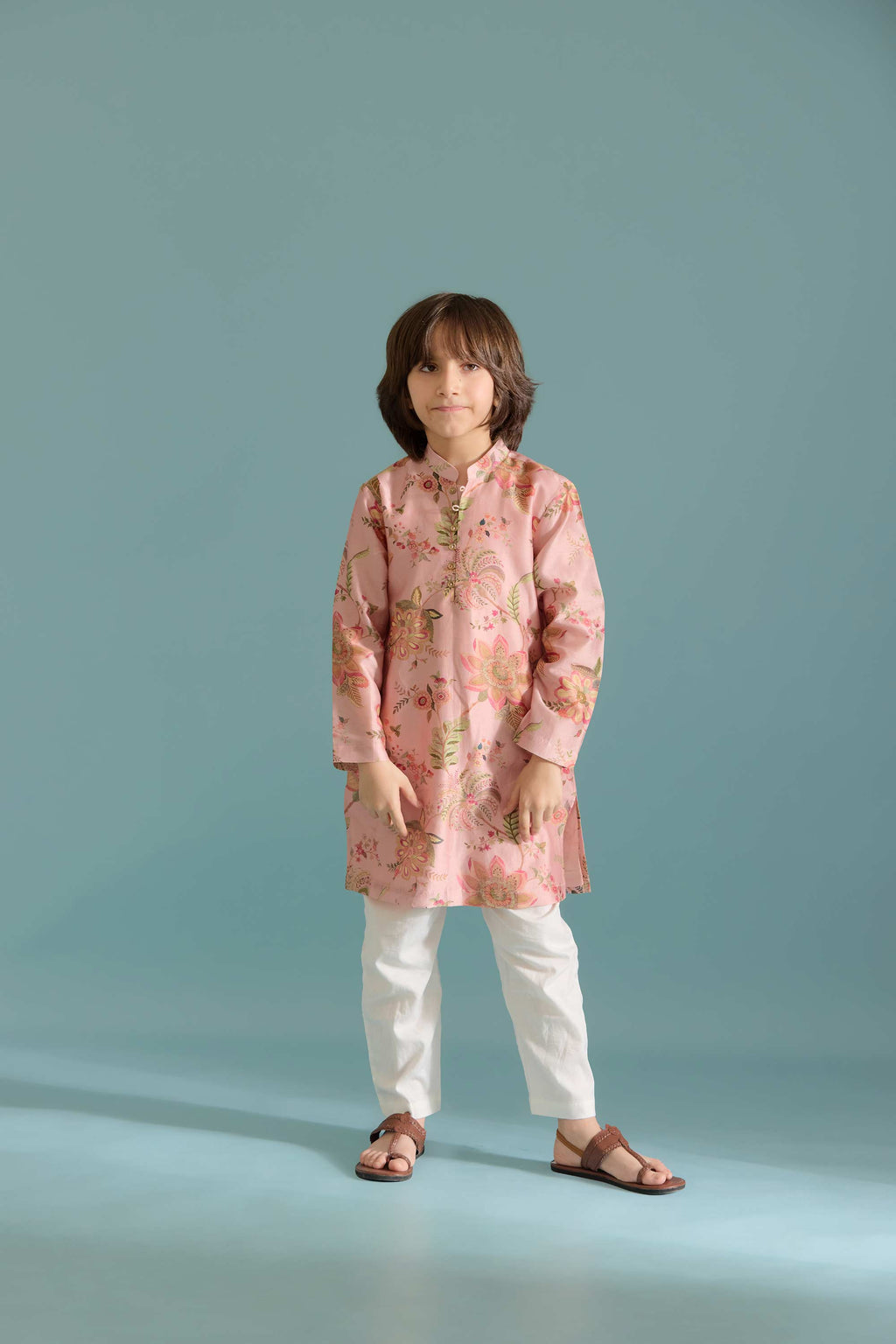 Gulabi Rambagh Kurta Set