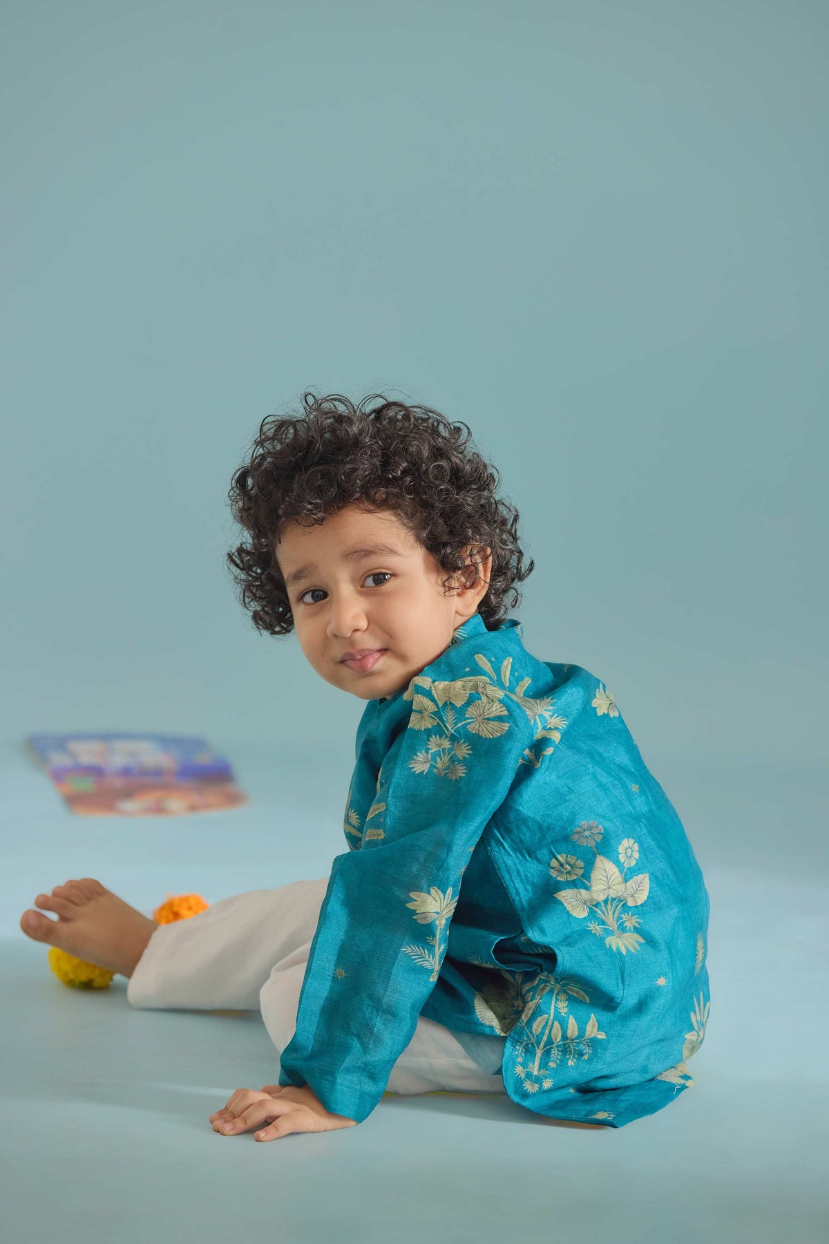 Peacock Areca Kurta Set