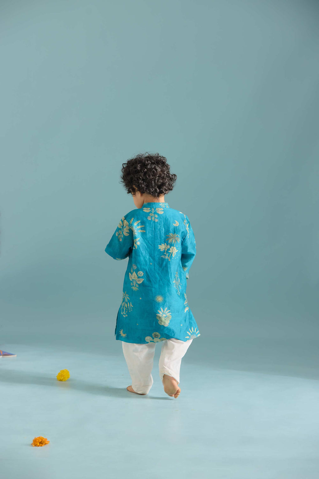 Peacock Areca Kurta Set