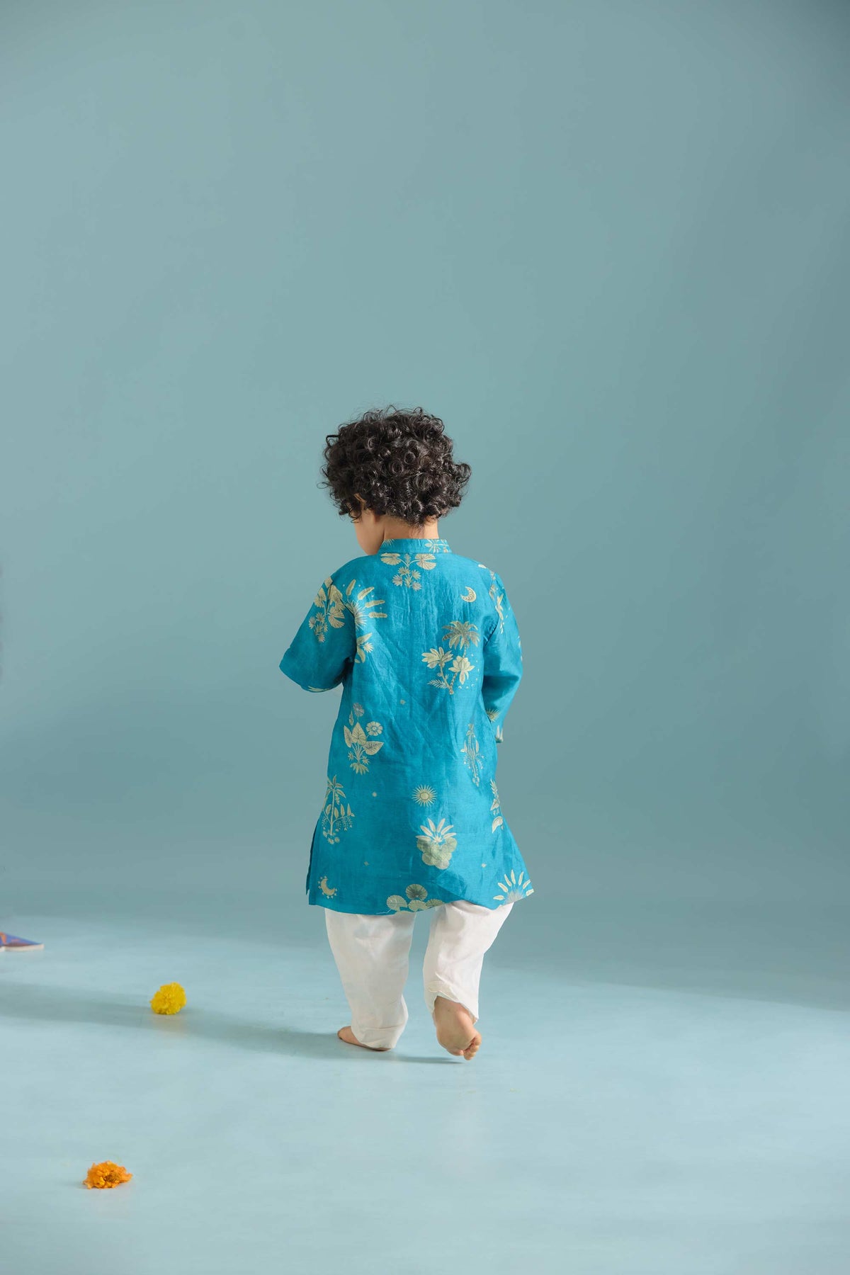 Peacock Areca Kurta Set