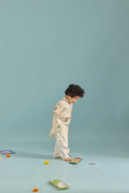 Jasmine Borassus Kurta Set