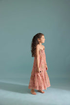 Gulabi Fuwara Peplum Set