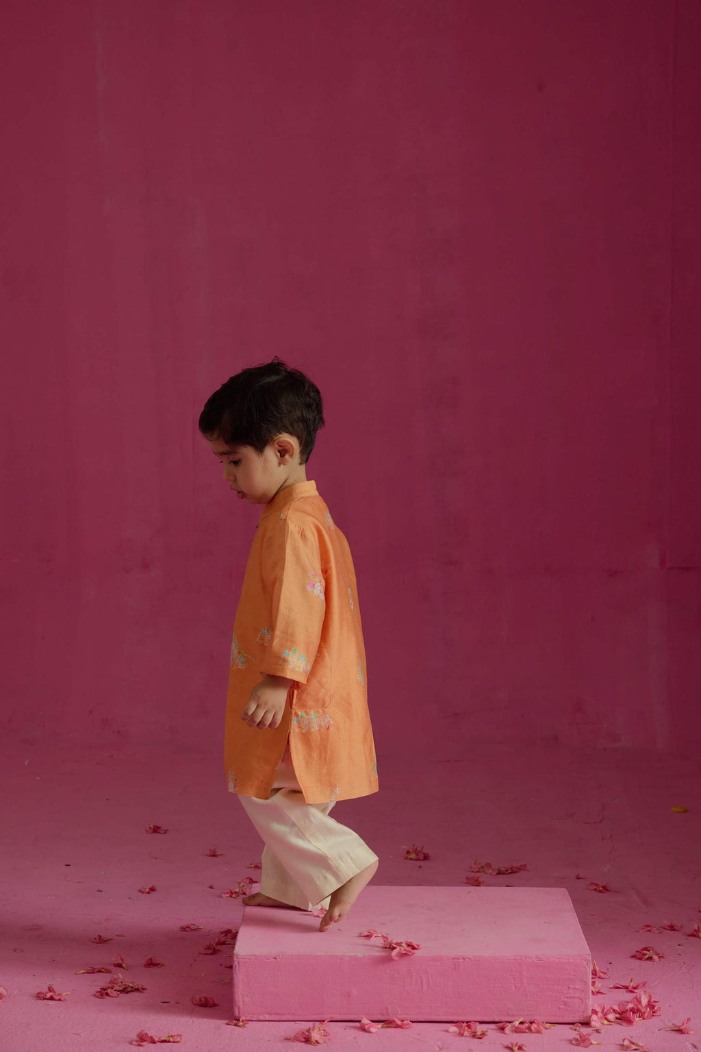 Marigold Ambari Kurta Set