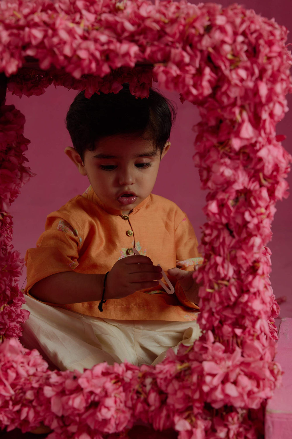 Marigold Ambari Kurta Set