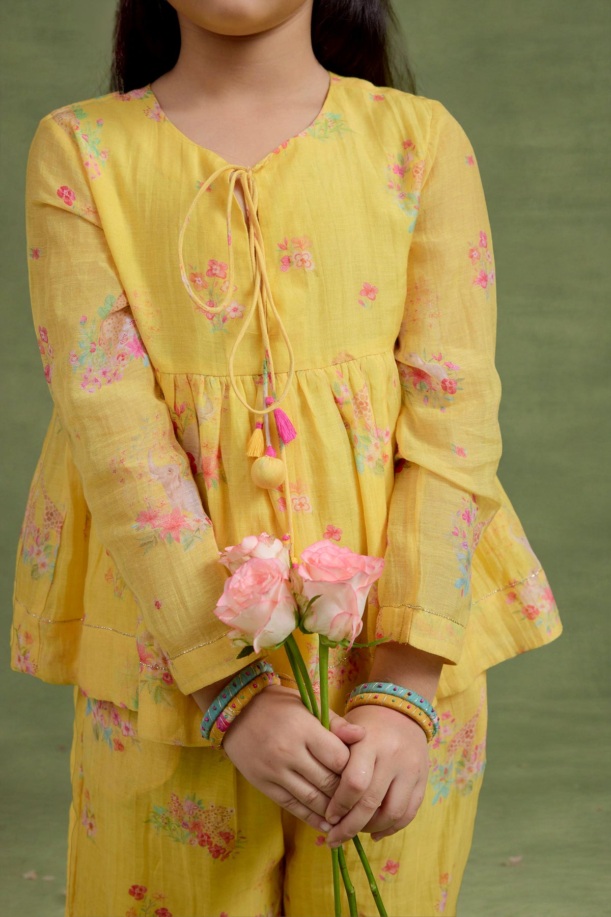 Amaltas Dulaar Peplum Set