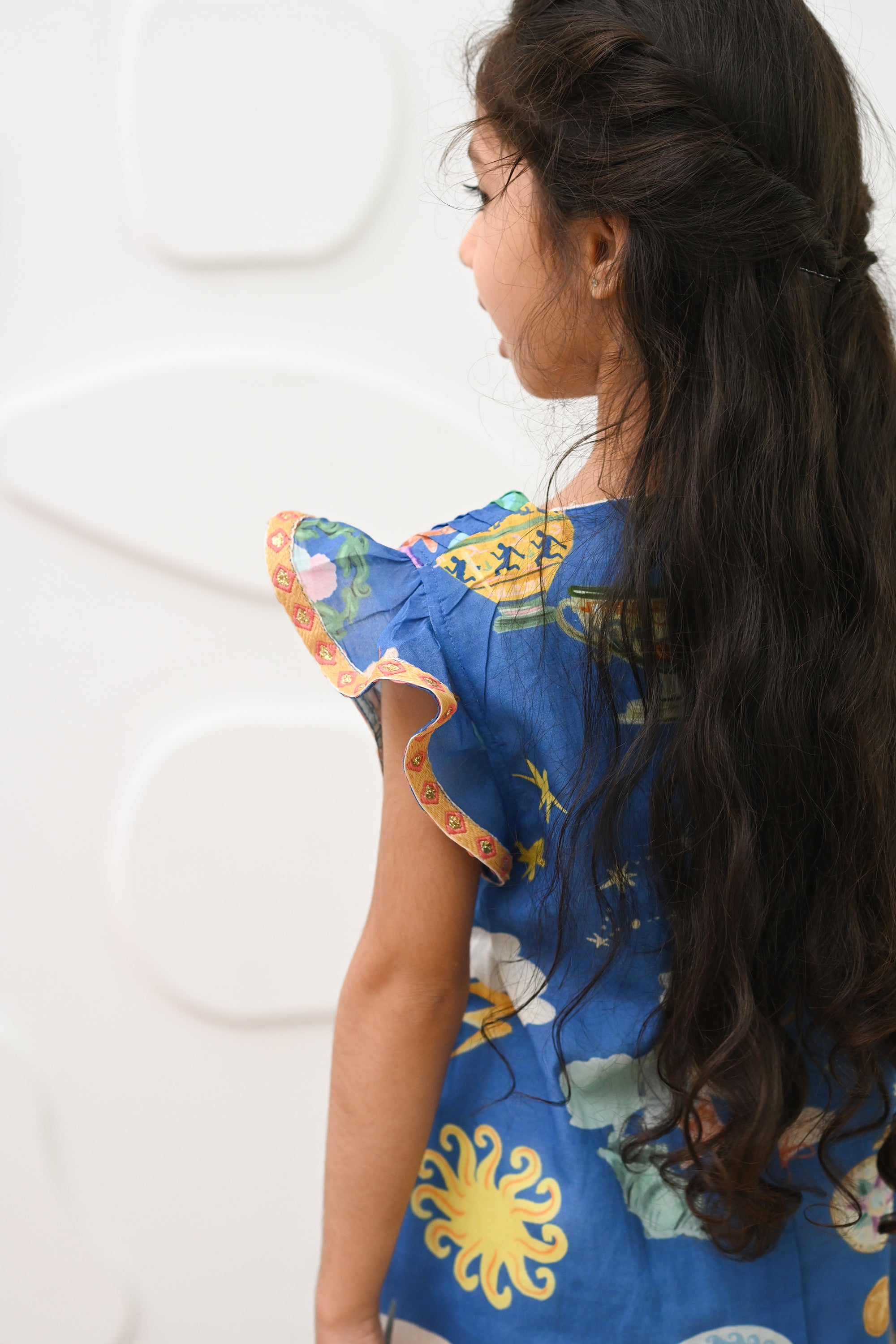 Lilo Dress- Santorini Blue