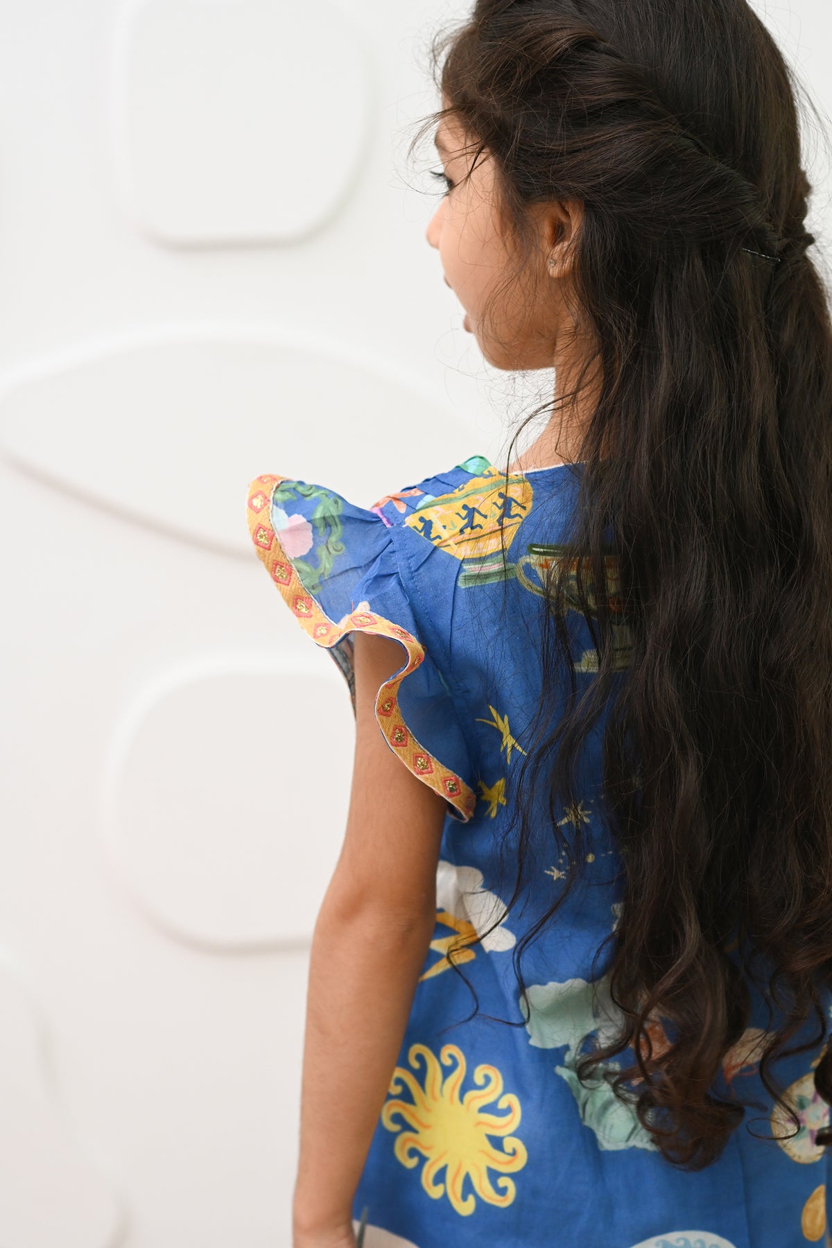 Lilo Dress- Santorini Blue
