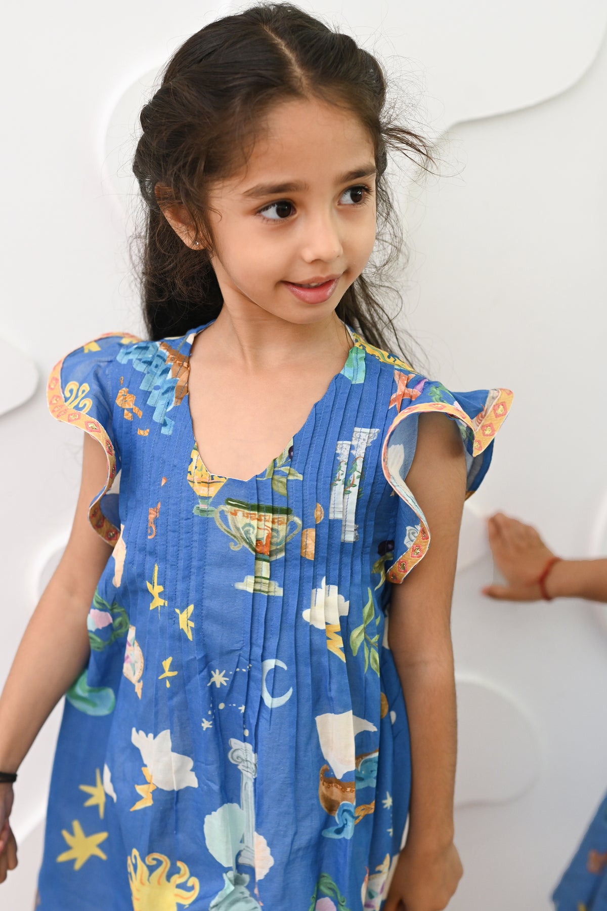 Lilo Dress- Santorini Blue