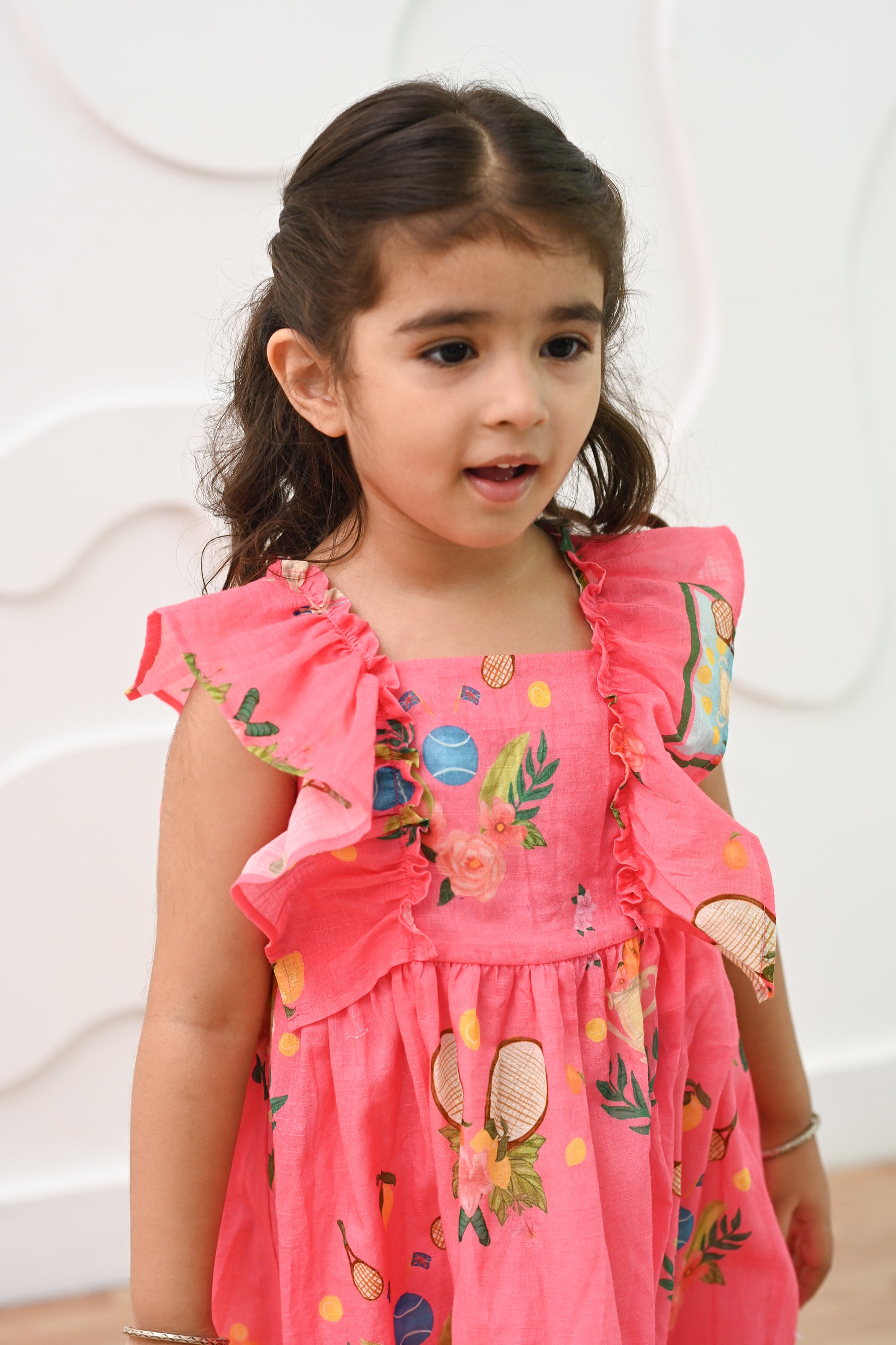 Evonne Dress & Strawberries  Serve