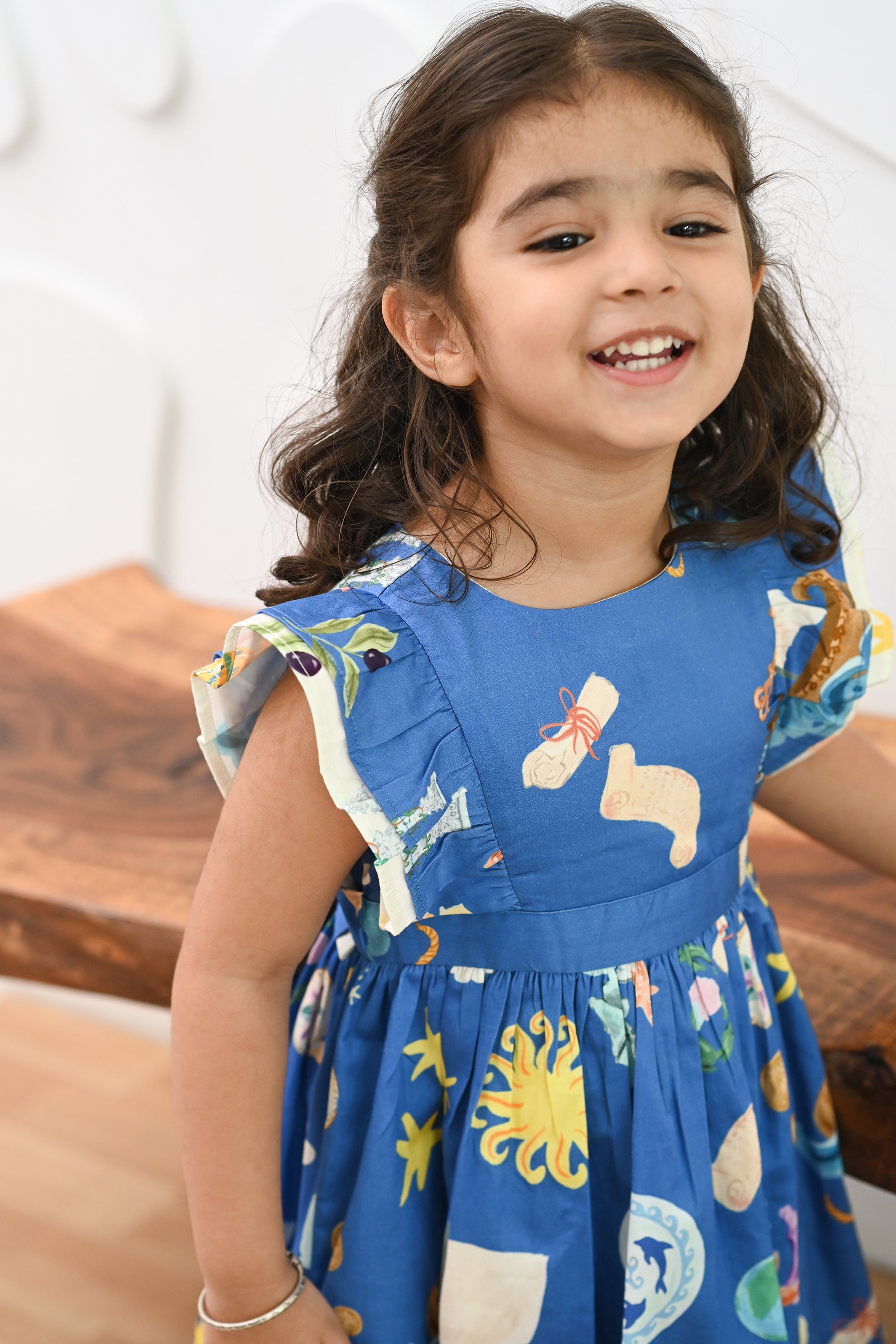 Odyssey Dress - Santorini Blue