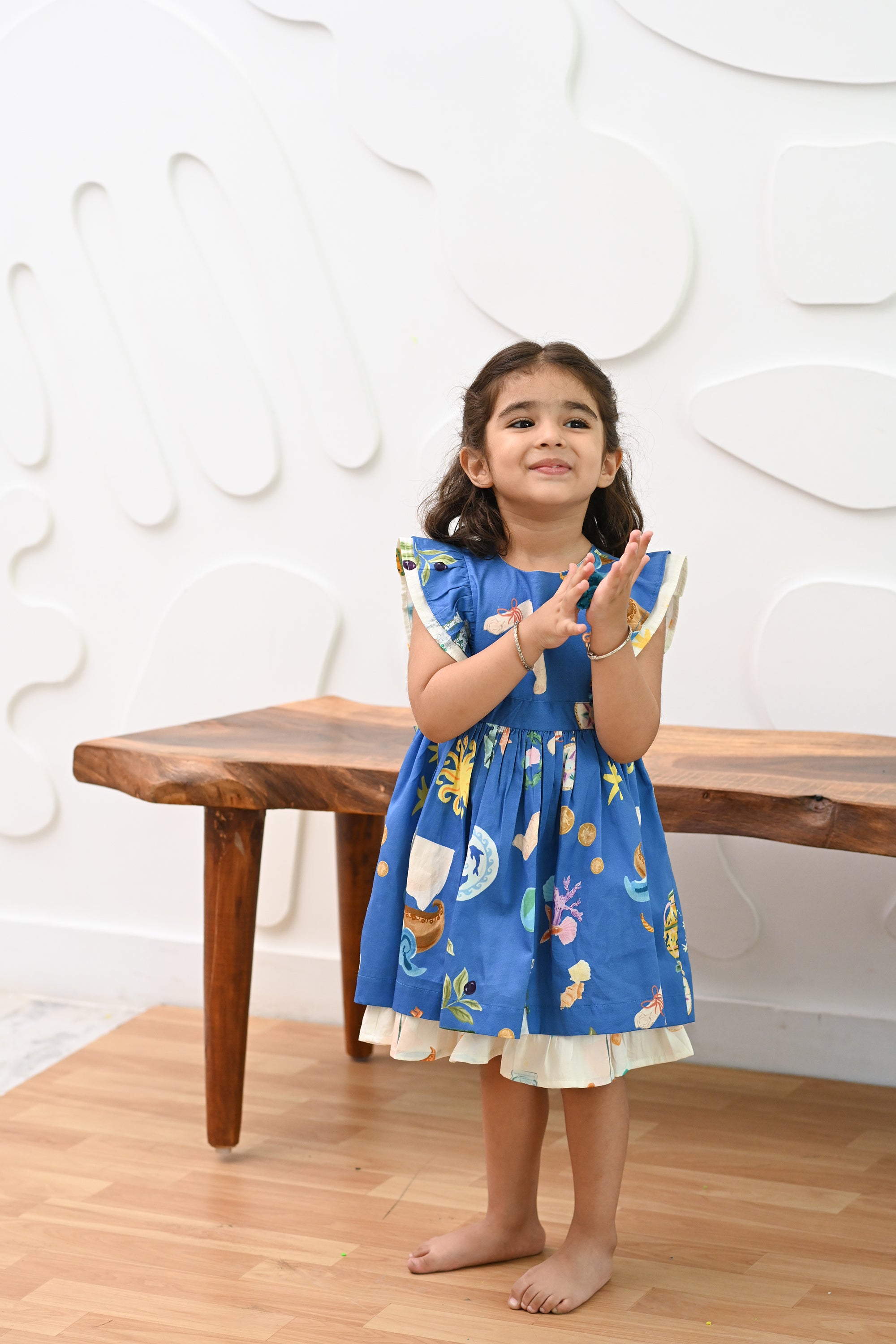 Odyssey Dress - Santorini Blue