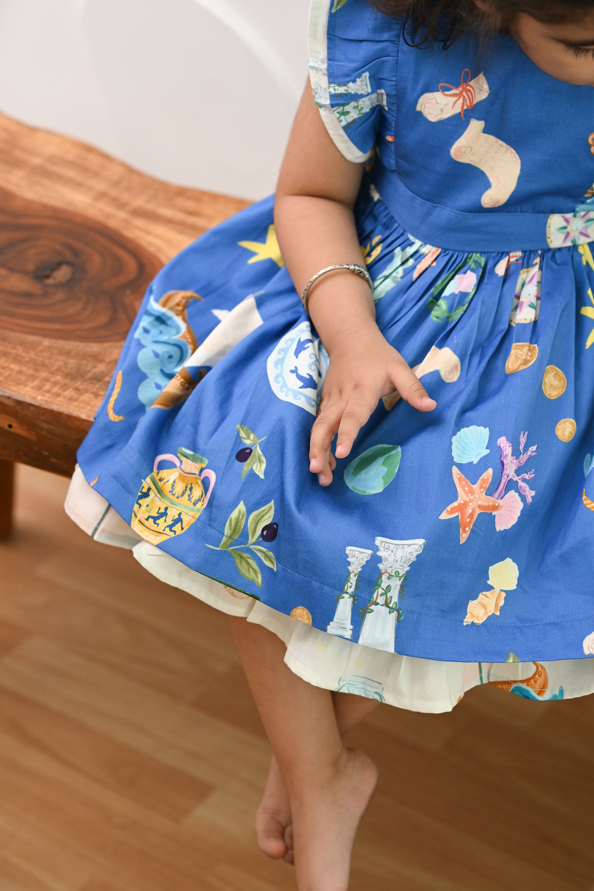 Odyssey Dress - Santorini Blue